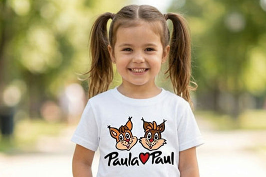 T-Shirt mit Paula & Paul